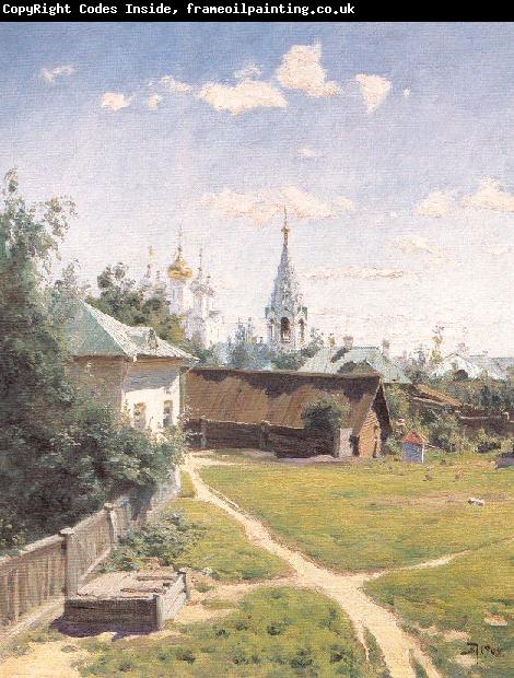 Polenov, Vasily Moscow Courtyard